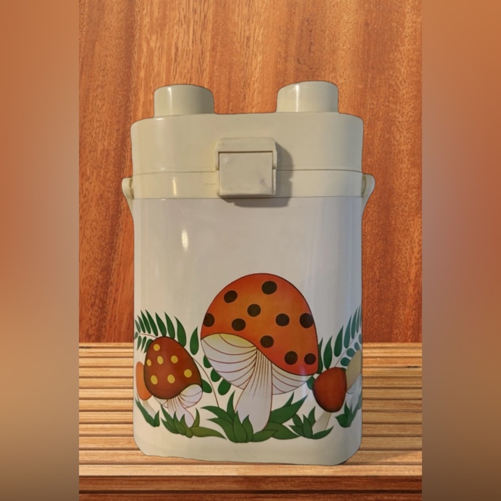 Vintage Merry Mushroom Thermos airpot